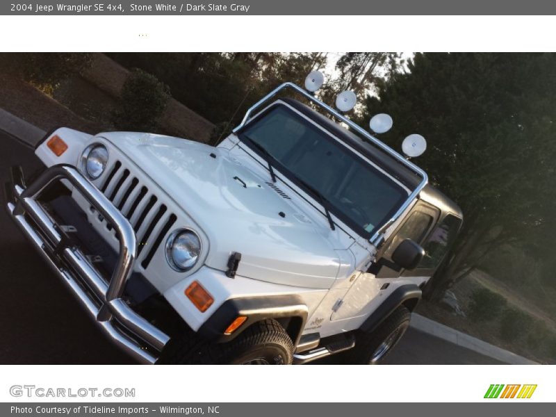 Stone White / Dark Slate Gray 2004 Jeep Wrangler SE 4x4