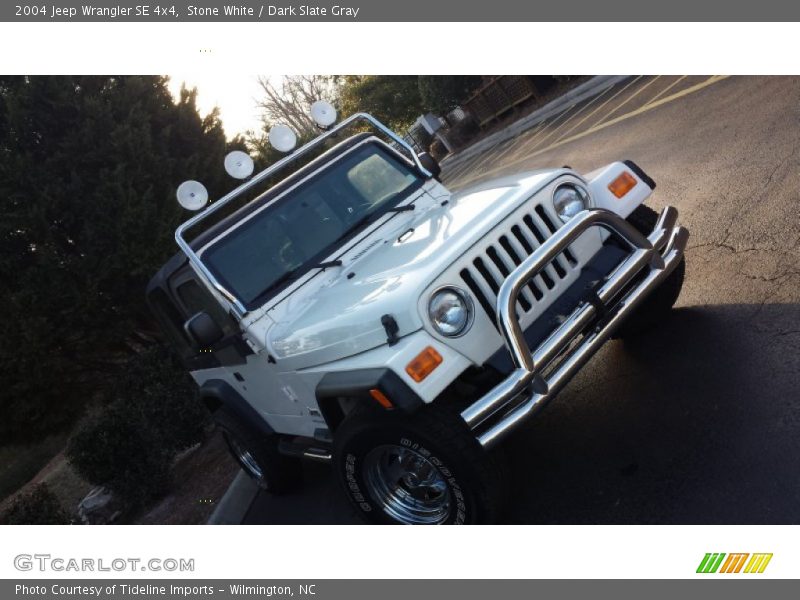 Stone White / Dark Slate Gray 2004 Jeep Wrangler SE 4x4