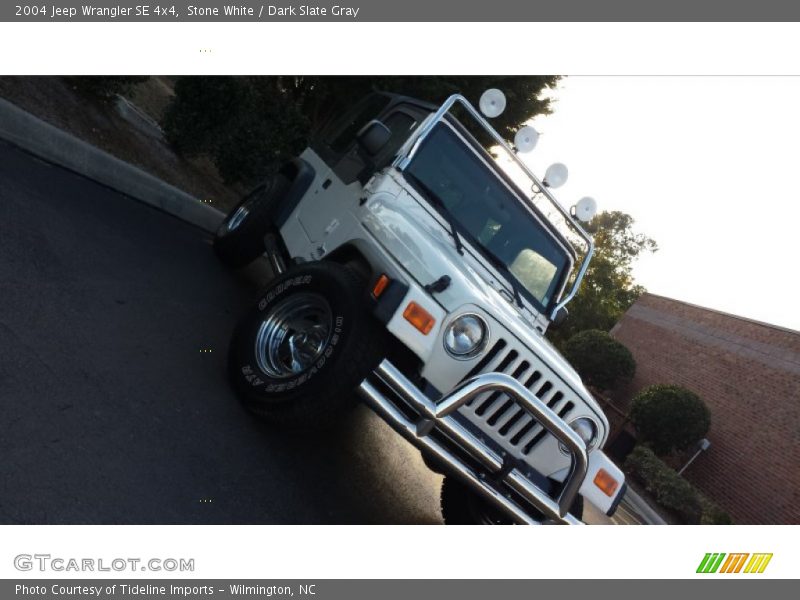 Stone White / Dark Slate Gray 2004 Jeep Wrangler SE 4x4