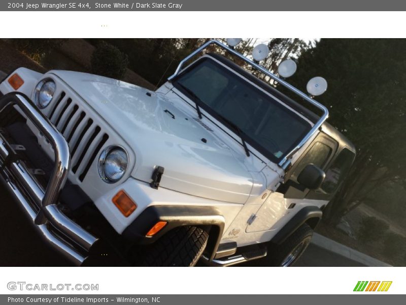 Stone White / Dark Slate Gray 2004 Jeep Wrangler SE 4x4