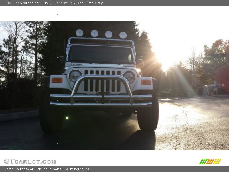 Stone White / Dark Slate Gray 2004 Jeep Wrangler SE 4x4