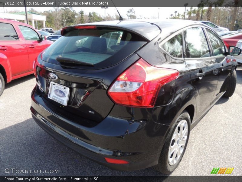 Tuxedo Black Metallic / Stone 2012 Ford Focus SE 5-Door