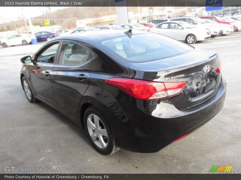 Black / Gray 2013 Hyundai Elantra Limited