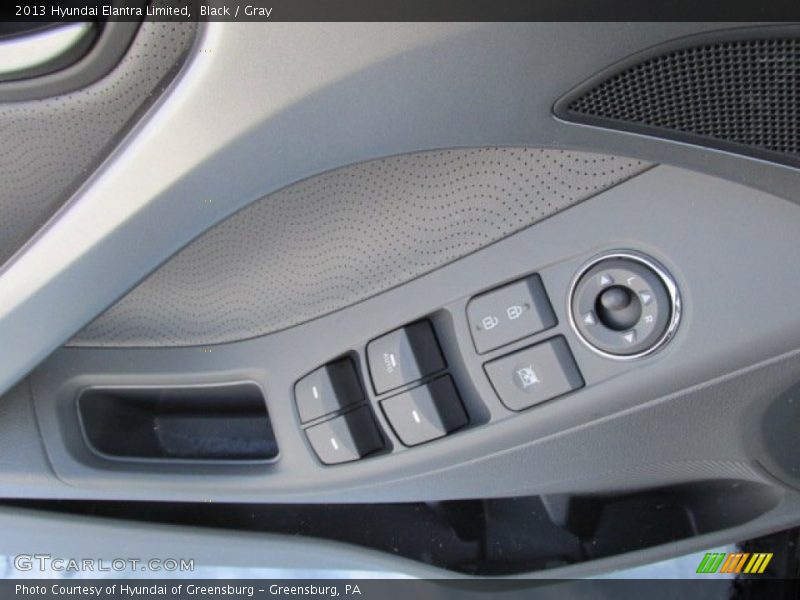 Black / Gray 2013 Hyundai Elantra Limited