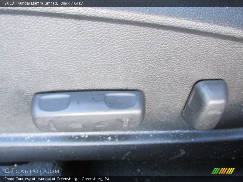 Black / Gray 2013 Hyundai Elantra Limited