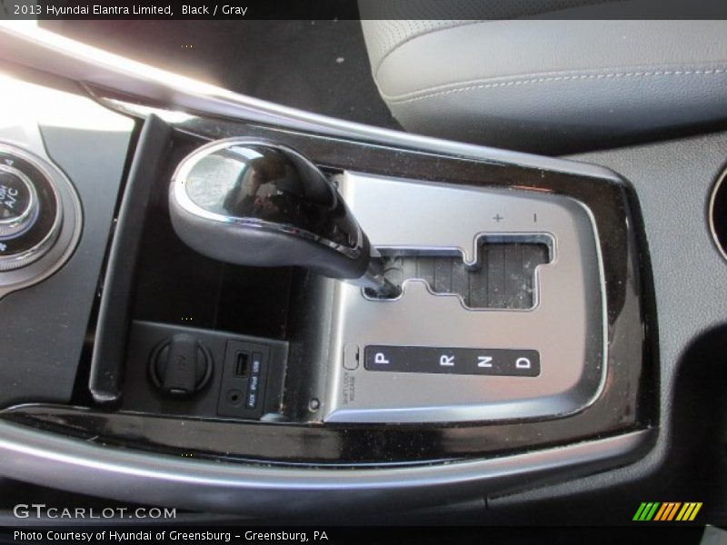 Black / Gray 2013 Hyundai Elantra Limited