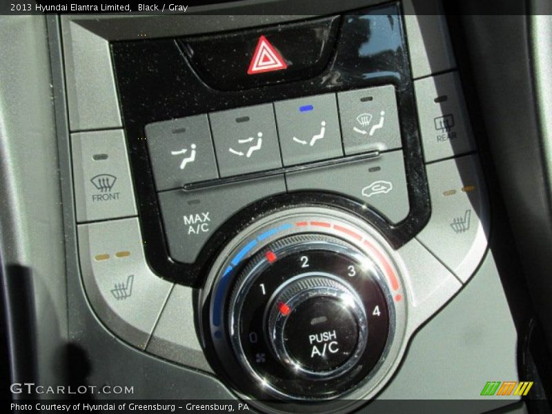 Black / Gray 2013 Hyundai Elantra Limited