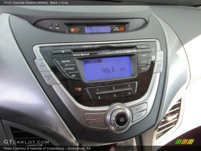Black / Gray 2013 Hyundai Elantra Limited