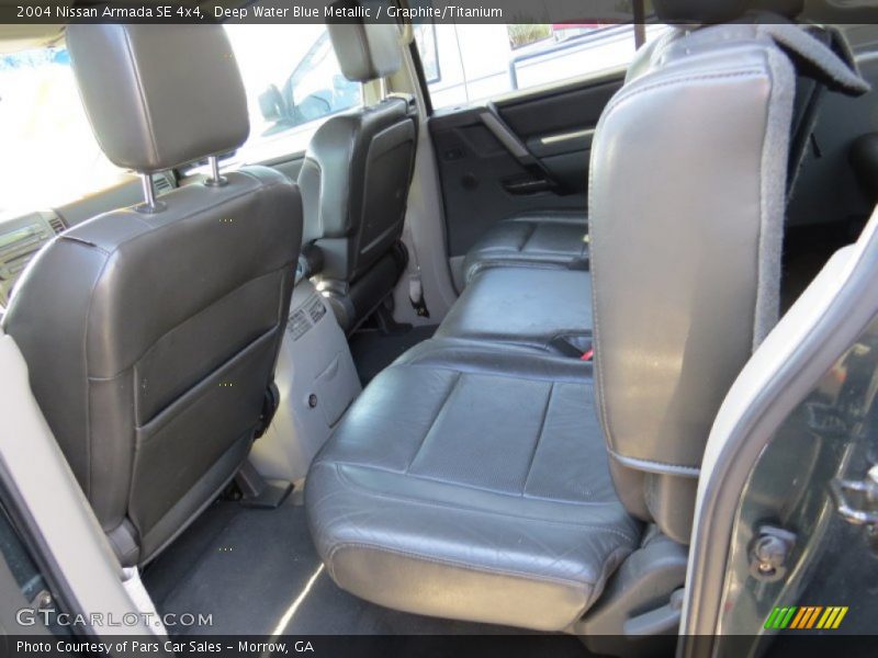 Deep Water Blue Metallic / Graphite/Titanium 2004 Nissan Armada SE 4x4
