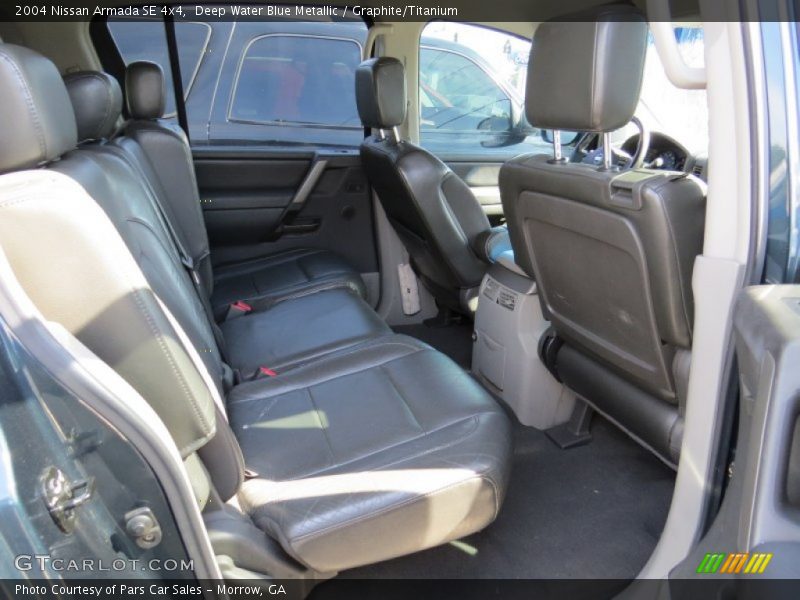 Deep Water Blue Metallic / Graphite/Titanium 2004 Nissan Armada SE 4x4