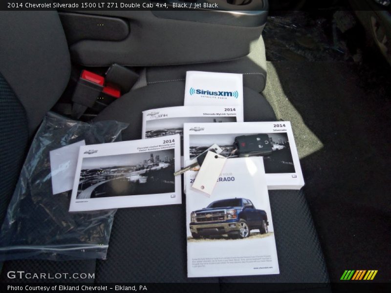 Black / Jet Black 2014 Chevrolet Silverado 1500 LT Z71 Double Cab 4x4