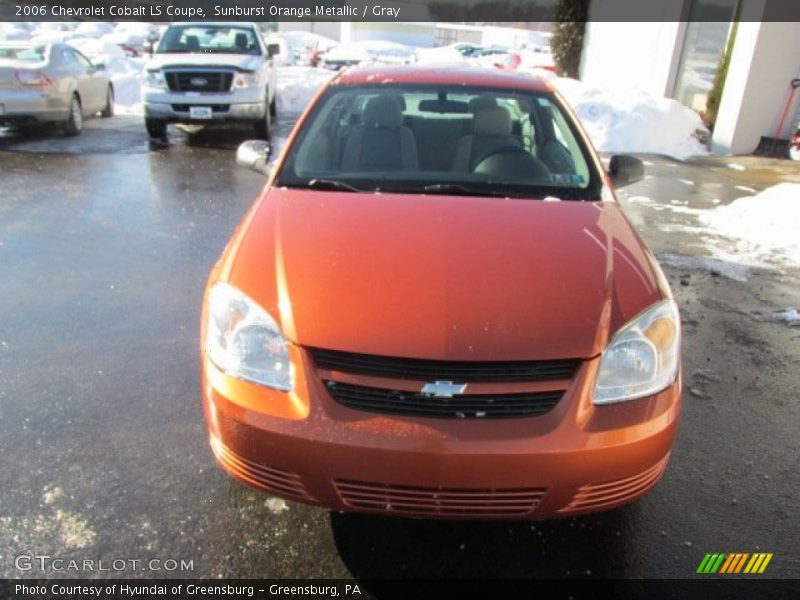 Sunburst Orange Metallic / Gray 2006 Chevrolet Cobalt LS Coupe