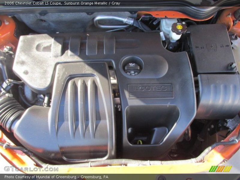 Sunburst Orange Metallic / Gray 2006 Chevrolet Cobalt LS Coupe