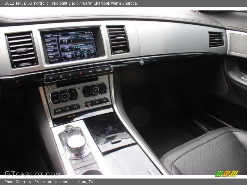 Midnight Black / Warm Charcoal/Warm Charcoal 2012 Jaguar XF Portfolio