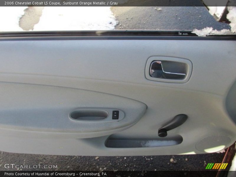 Sunburst Orange Metallic / Gray 2006 Chevrolet Cobalt LS Coupe
