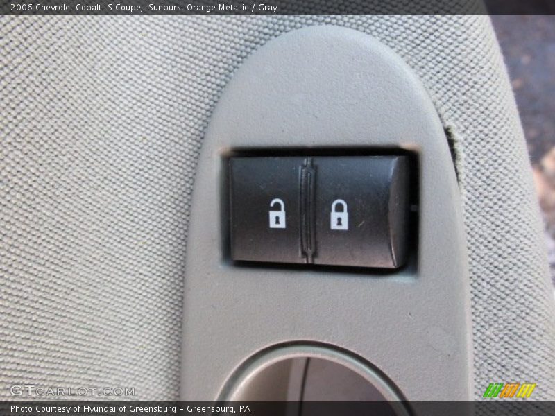 Sunburst Orange Metallic / Gray 2006 Chevrolet Cobalt LS Coupe