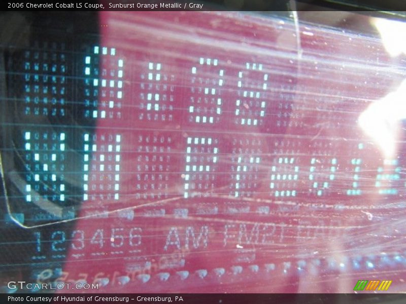 Sunburst Orange Metallic / Gray 2006 Chevrolet Cobalt LS Coupe