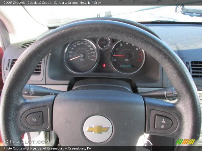 Sunburst Orange Metallic / Gray 2006 Chevrolet Cobalt LS Coupe