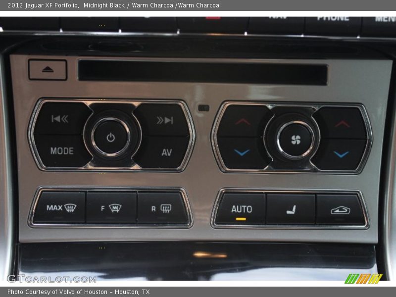 Midnight Black / Warm Charcoal/Warm Charcoal 2012 Jaguar XF Portfolio