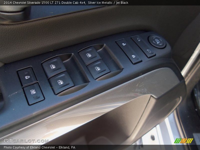 Silver Ice Metallic / Jet Black 2014 Chevrolet Silverado 1500 LT Z71 Double Cab 4x4