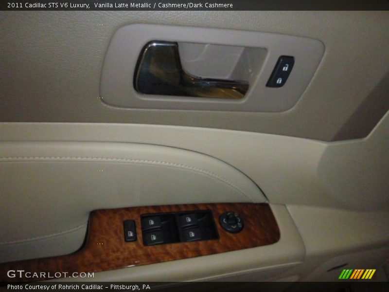 Vanilla Latte Metallic / Cashmere/Dark Cashmere 2011 Cadillac STS V6 Luxury