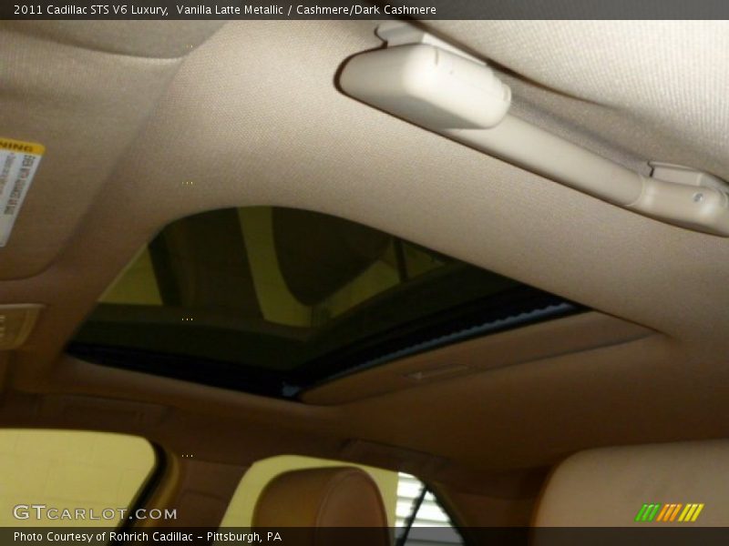 Vanilla Latte Metallic / Cashmere/Dark Cashmere 2011 Cadillac STS V6 Luxury