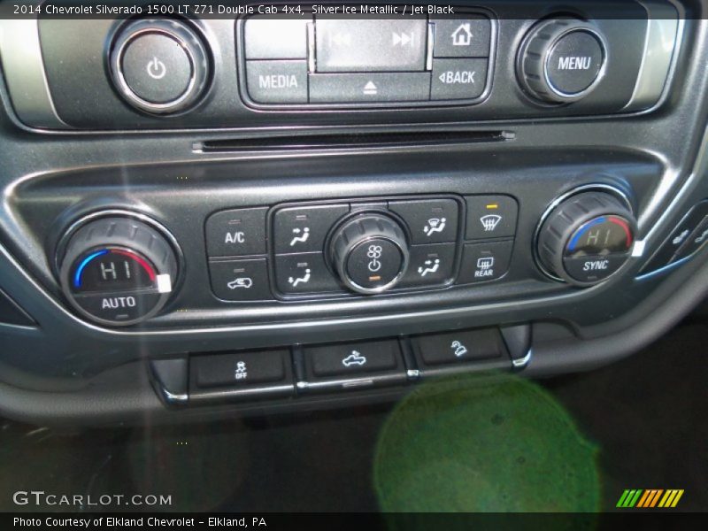Silver Ice Metallic / Jet Black 2014 Chevrolet Silverado 1500 LT Z71 Double Cab 4x4