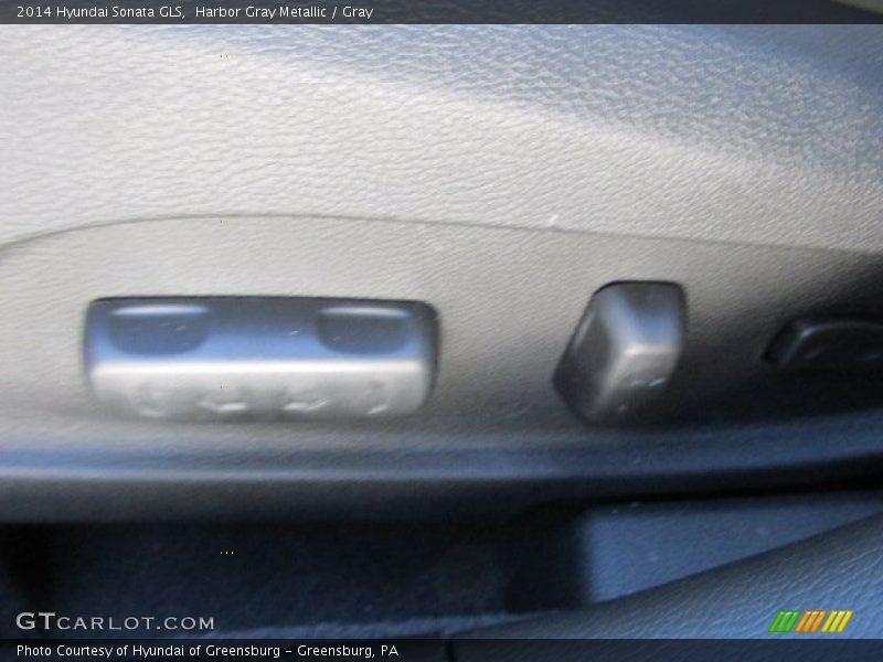 Harbor Gray Metallic / Gray 2014 Hyundai Sonata GLS