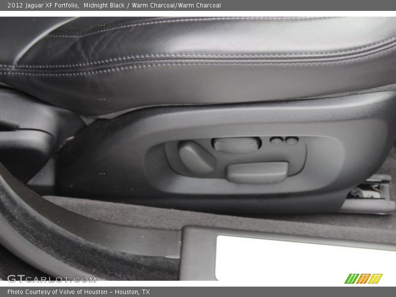 Midnight Black / Warm Charcoal/Warm Charcoal 2012 Jaguar XF Portfolio