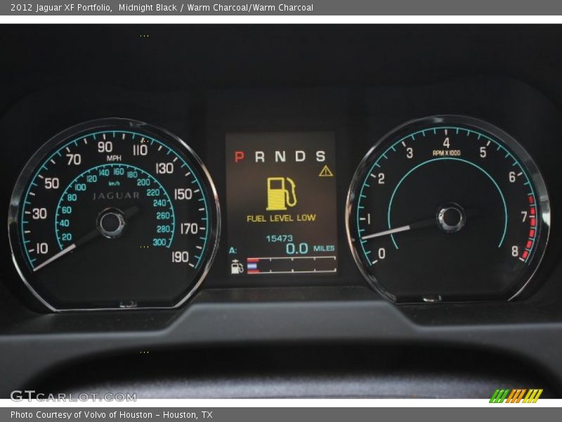 Midnight Black / Warm Charcoal/Warm Charcoal 2012 Jaguar XF Portfolio