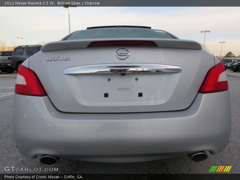 Brilliant Silver / Charcoal 2011 Nissan Maxima 3.5 SV