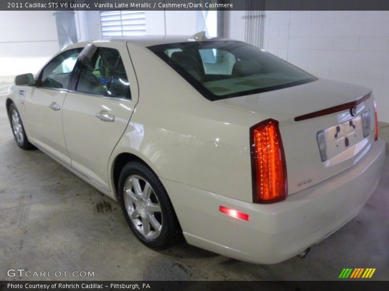Vanilla Latte Metallic / Cashmere/Dark Cashmere 2011 Cadillac STS V6 Luxury