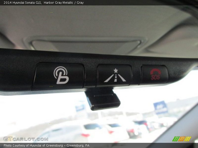 Harbor Gray Metallic / Gray 2014 Hyundai Sonata GLS