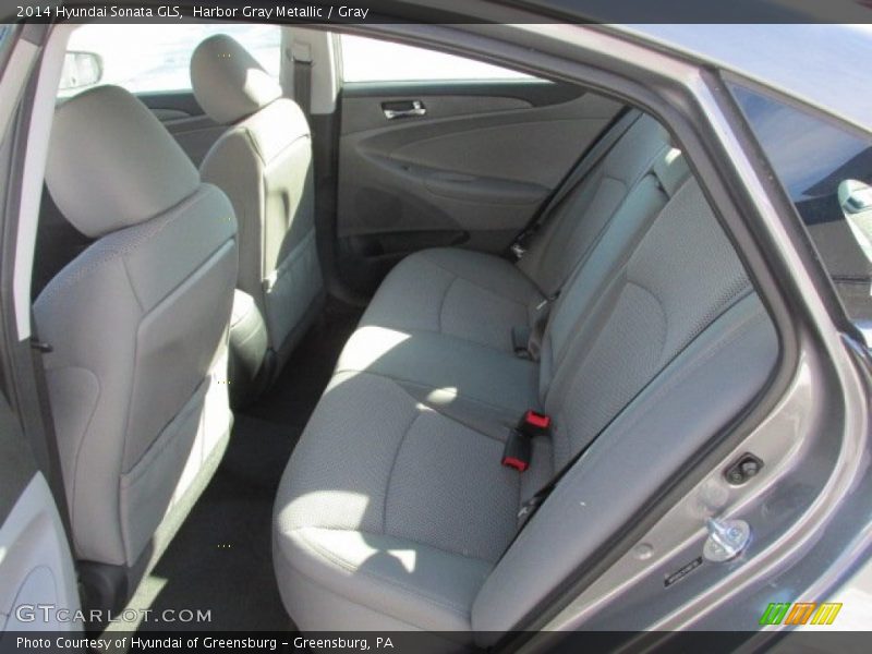 Harbor Gray Metallic / Gray 2014 Hyundai Sonata GLS