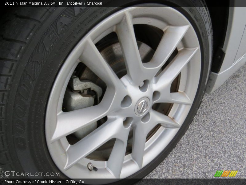 Brilliant Silver / Charcoal 2011 Nissan Maxima 3.5 SV