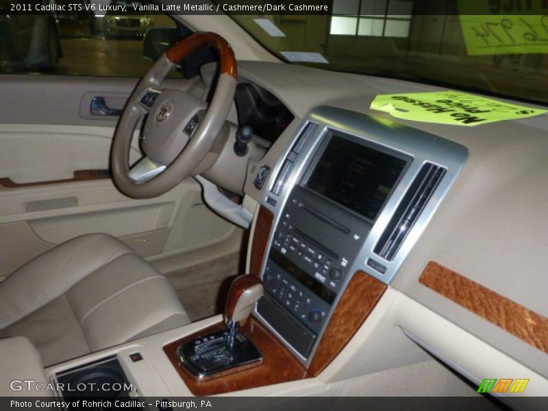 Vanilla Latte Metallic / Cashmere/Dark Cashmere 2011 Cadillac STS V6 Luxury