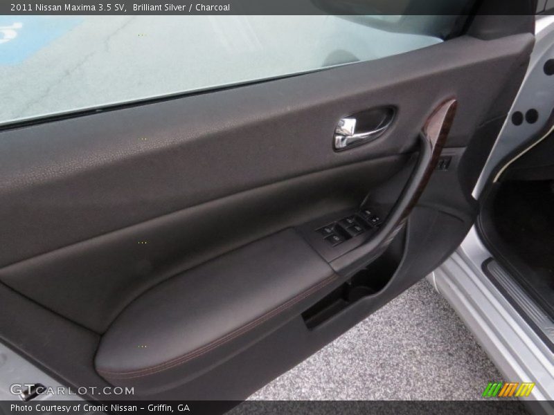 Brilliant Silver / Charcoal 2011 Nissan Maxima 3.5 SV