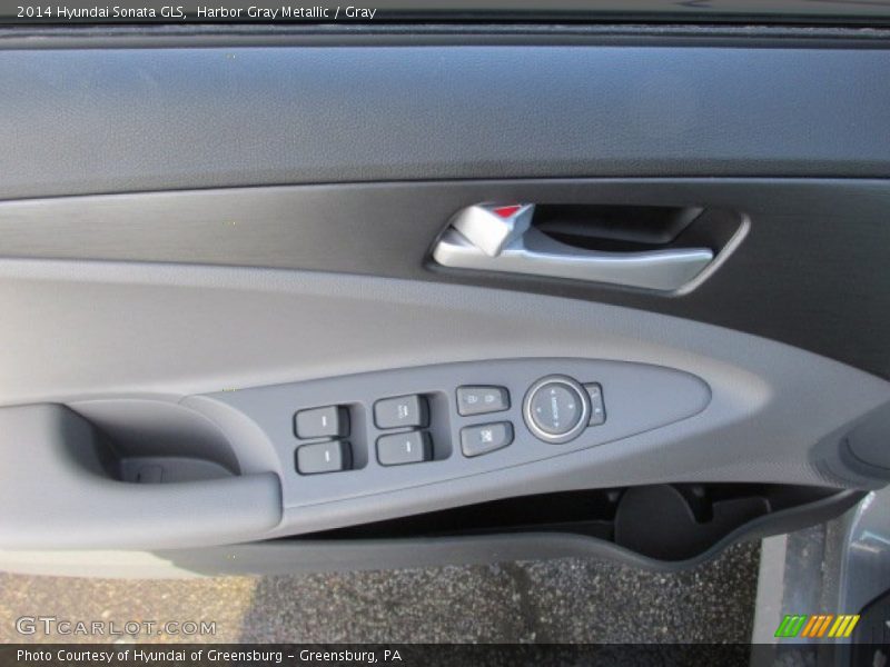 Harbor Gray Metallic / Gray 2014 Hyundai Sonata GLS