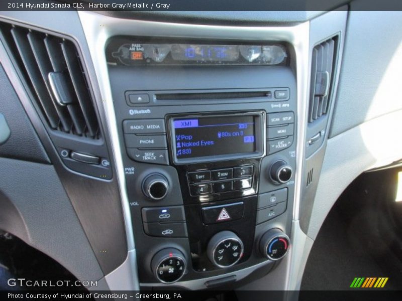 Harbor Gray Metallic / Gray 2014 Hyundai Sonata GLS