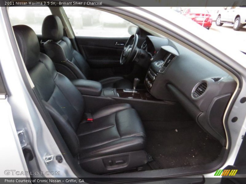 Brilliant Silver / Charcoal 2011 Nissan Maxima 3.5 SV