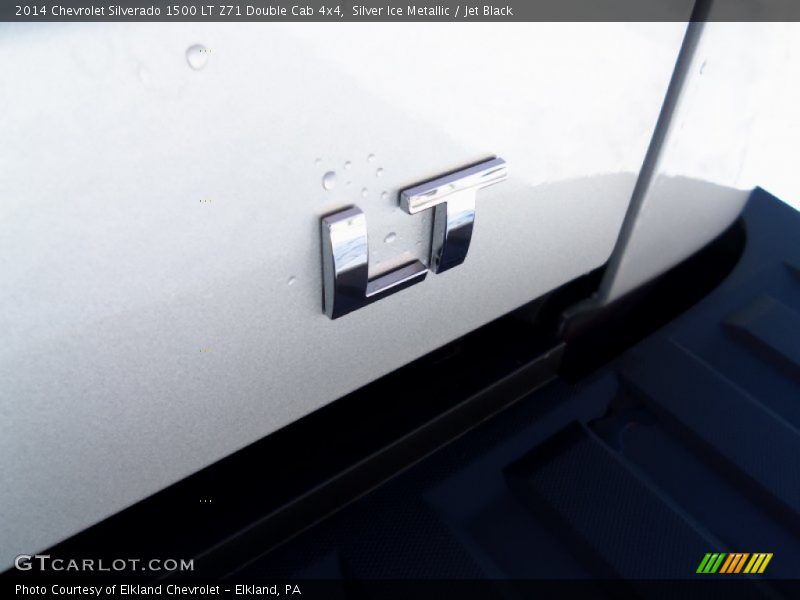 Silver Ice Metallic / Jet Black 2014 Chevrolet Silverado 1500 LT Z71 Double Cab 4x4