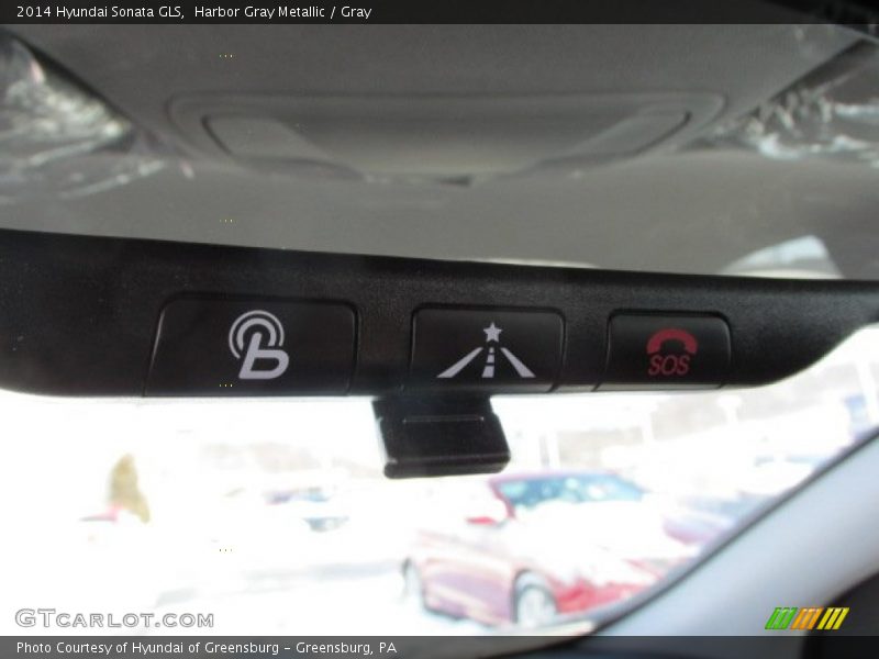 Harbor Gray Metallic / Gray 2014 Hyundai Sonata GLS