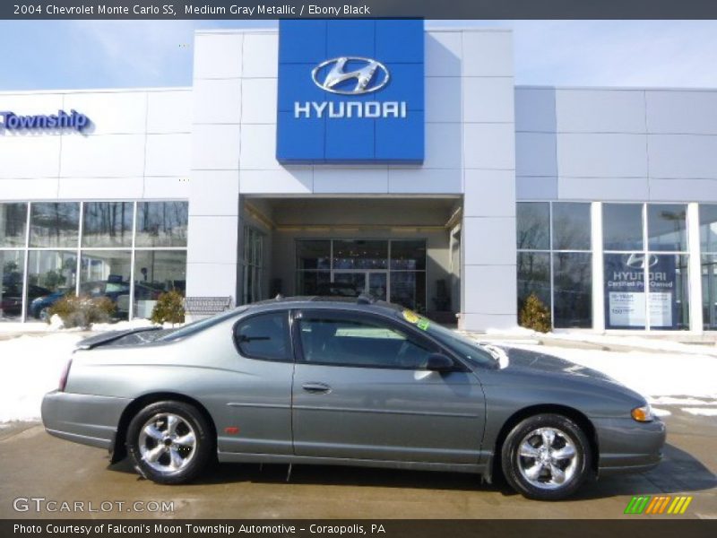 Medium Gray Metallic / Ebony Black 2004 Chevrolet Monte Carlo SS