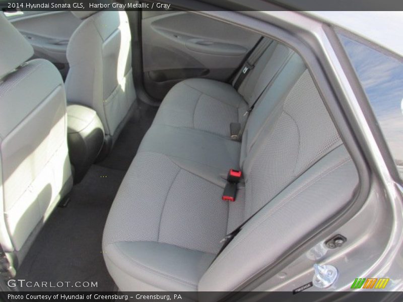 Harbor Gray Metallic / Gray 2014 Hyundai Sonata GLS
