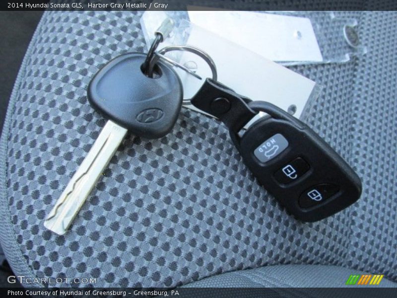 Harbor Gray Metallic / Gray 2014 Hyundai Sonata GLS