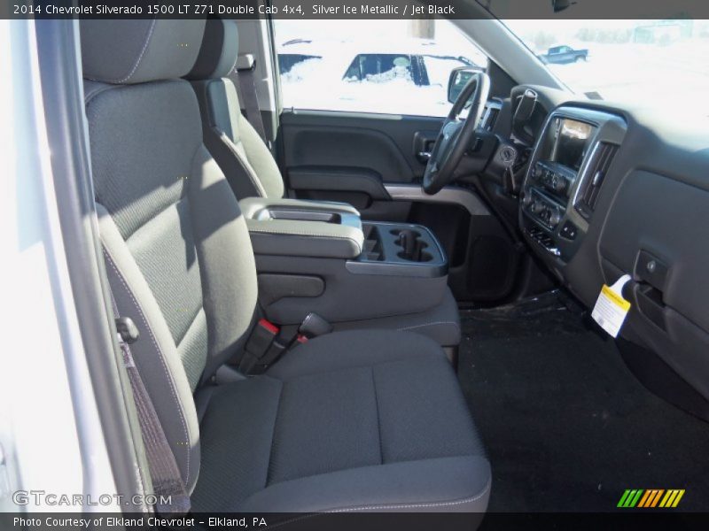 Silver Ice Metallic / Jet Black 2014 Chevrolet Silverado 1500 LT Z71 Double Cab 4x4