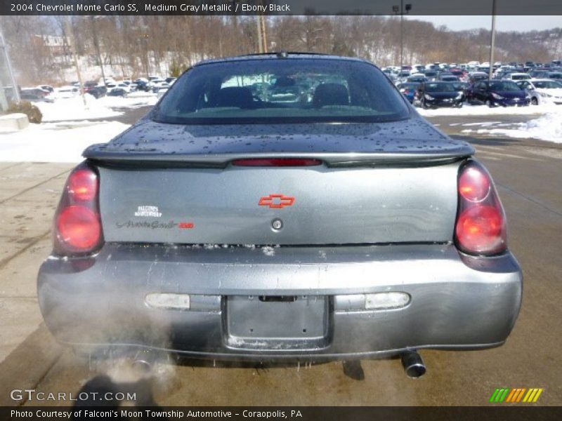 Medium Gray Metallic / Ebony Black 2004 Chevrolet Monte Carlo SS