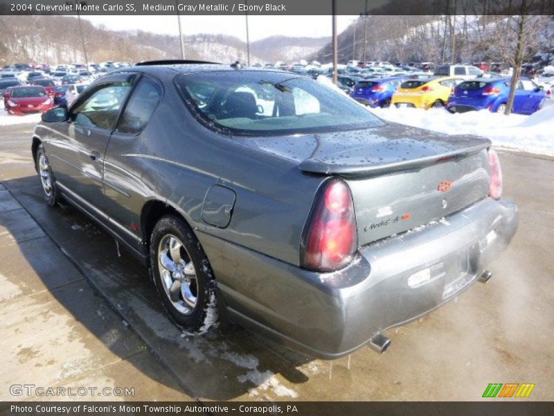 Medium Gray Metallic / Ebony Black 2004 Chevrolet Monte Carlo SS