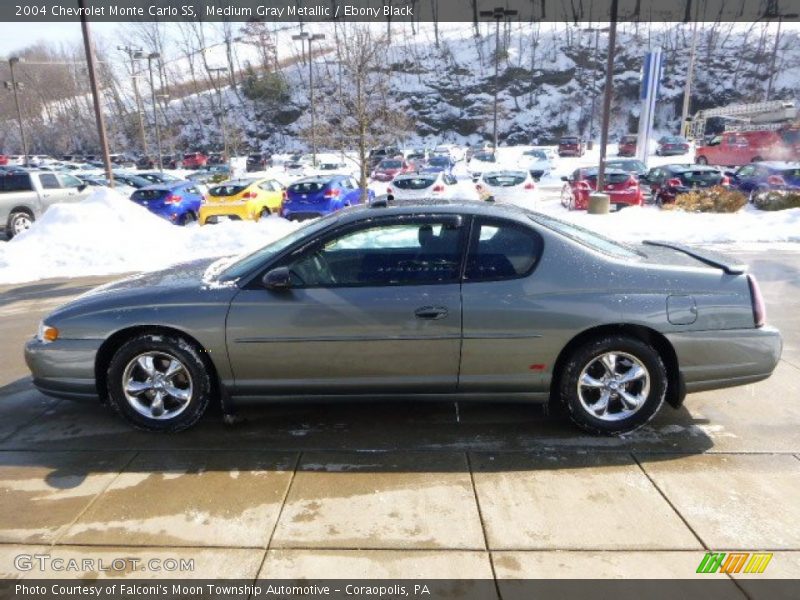 Medium Gray Metallic / Ebony Black 2004 Chevrolet Monte Carlo SS