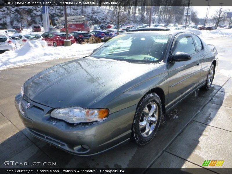 Medium Gray Metallic / Ebony Black 2004 Chevrolet Monte Carlo SS